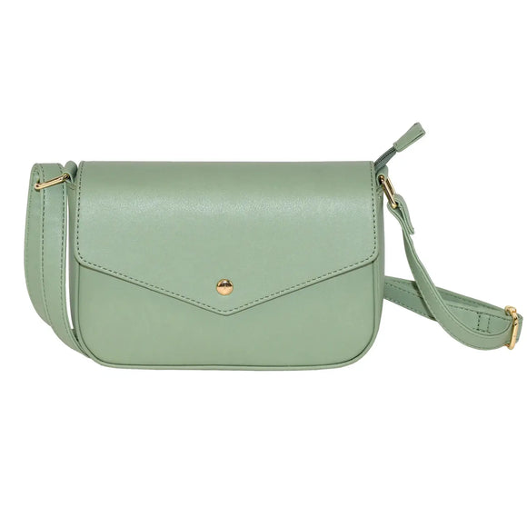 Nicci | Envelope Crossbody Bag | Green