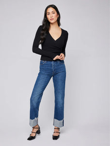Gentle Fawn | Kirsten Long Sleeve Top | Black
