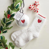 Bella Sleep + Spa | Cozy Sock Ornament