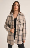 Z Supply | Tucker Plaid Jacket | Crystal Grey | ZJ213286