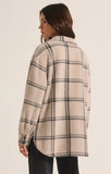 Z Supply | Tucker Plaid Jacket | Crystal Grey | ZJ213286