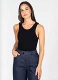 C’est Moi | Bamboo Rib Crew Tank