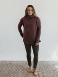 Blondie | Woodland Dusk Sweater | Berry
