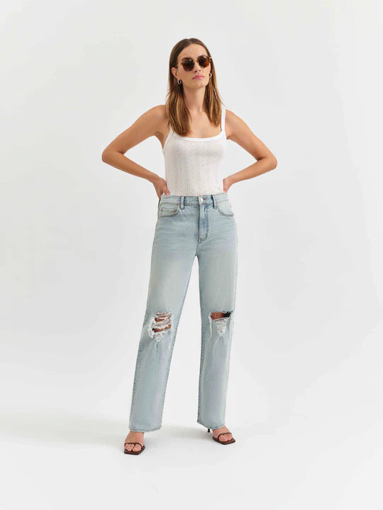 Daze | 1999 Slouch 90’s Fit Jeans | Bulls Eye Distressed