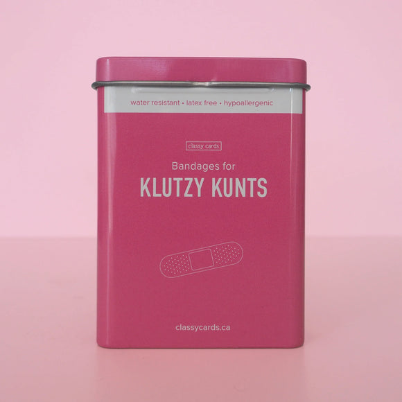 Classy Cards | Klutzy Kunts Bandages