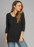 C’est Moi | Bamboo 3/4 Sleeve Top