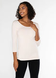 C’est Moi | Bamboo 3/4 Sleeve Top