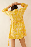 Myra Bag | Resplendent Shirt Dress | Yellow