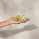 Kitsch | Mini Jelly Cloud Clips Set | Pearlized Cream and Butter Yellow | 8pc