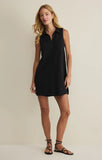 Z Supply | New Light Textured Mini Dress | Black
