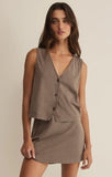 Z Supply | Noelle Jersey Top | Perfectly Taupe
