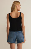 Z Supply | Tate Lace Up Sweater Top | Black