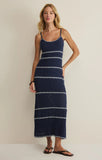 Z Supply | Catamaran Striped Maxi Dress | Twilight Blue