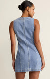 Z Supply | Jolie Denim Seamed Mini Dress | Avalon