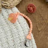Itzy Ritzy | Sweetie Soother Strap | Peach