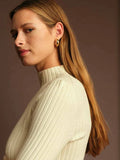 Deluc | Ecru Ribbed Sweater