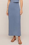 Z Supply | Gail Jersey Midi Denim Skirt