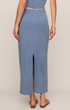 Z Supply | Gail Jersey Midi Denim Skirt