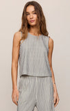 Z Supply | Sloane Knit Striped Top | Eclipse