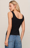 Z Supply | Lainey Pointelle Tank | Black