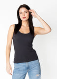 C’est Moi | Bamboo Rib High Crew Tank