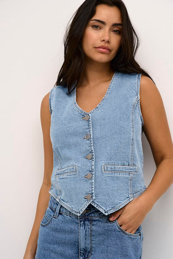 Kaffe | KAbabeth Denim Vest