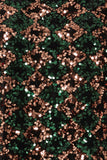 B. Young | Bysamio Dress | Brown Green Sequin