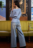 Angel Eye | MO38692 Shackleford | Jumper Blue Sparkling Top