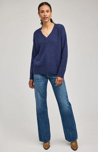 Gentle Fawn | Tilda V-Neck Sweater | Navy
