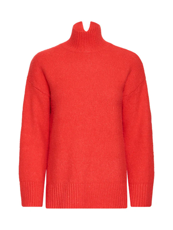 B Young | Byolma Turtleneck | Cherry