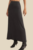 Z Supply | Demure Maxi Skirt | Charcoal
