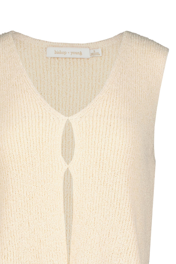 Bishop + Young | Aster Cut Away Sweater | Sand