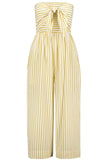 Bishop + Young | Elva Stripe Jumpsuit | Citron