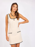 Sage The Label | Compass Embroidered Mini Dress