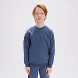 Miles the Label | Miles Basics Crew Sweatshirt | Dusty Blue