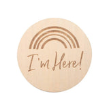 Wooden Milestone Disc
