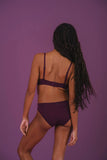 Huha | Mineral Bikini Underwear | Plum