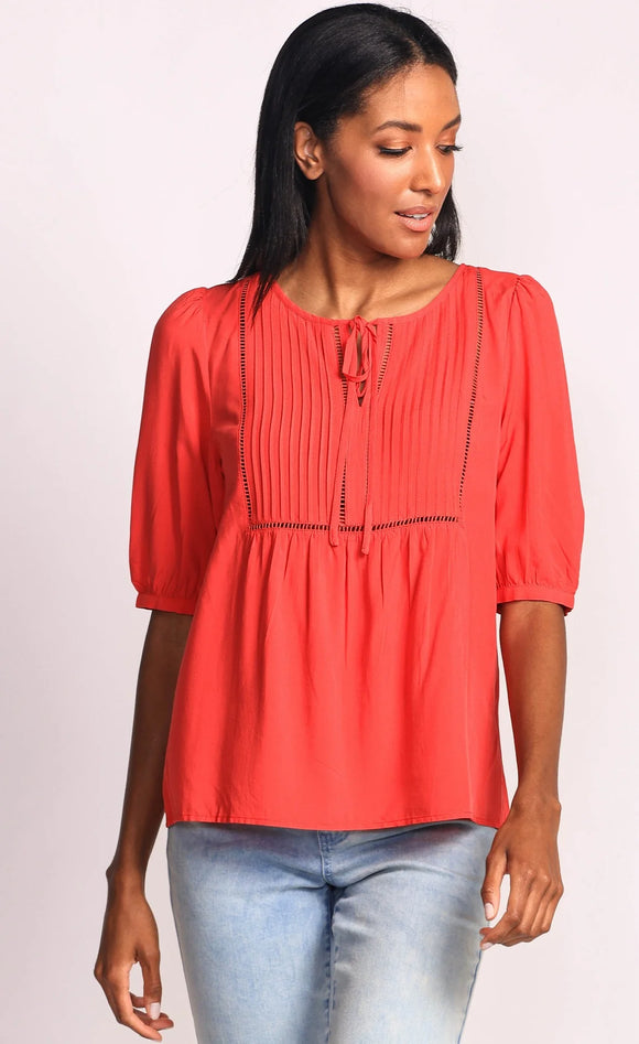Pink Martini | Azalea Top | Orange