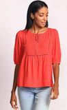 Pink Martini | Azalea Top | Orange
