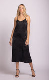 Pink Martini | Lula Satin Dress | Black