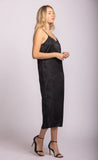 Pink Martini | Lula Satin Dress | Black