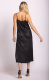 Pink Martini | Lula Satin Dress | Black