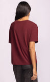 Pink Martini | Camilla Top | Burgundy