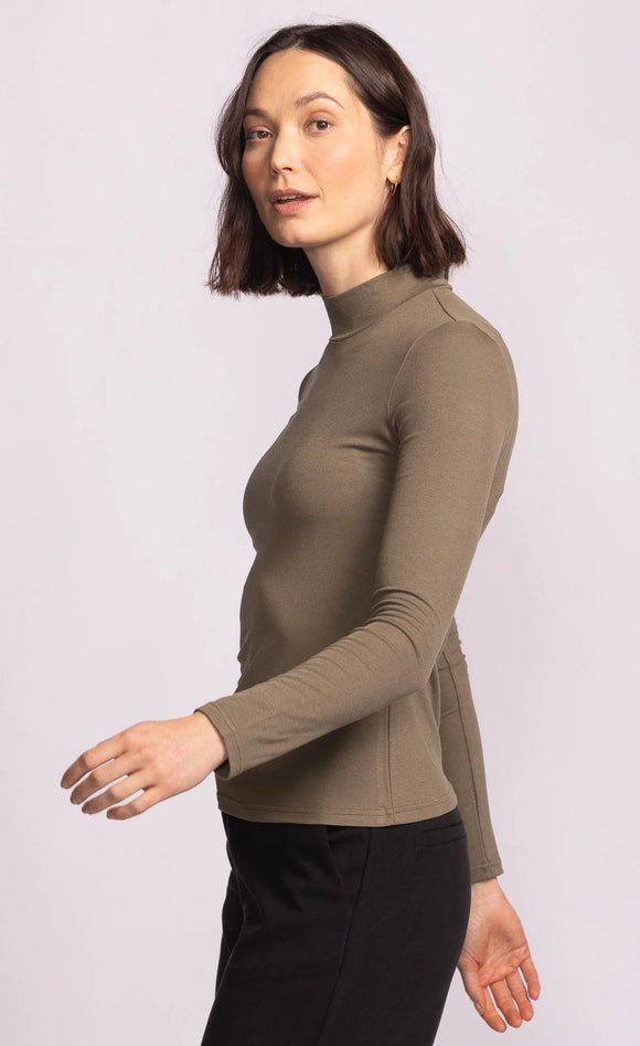 Pink Martini | Vienna Long Sleeve Top | Green