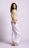 Pink Martini | Navajo Pants | White