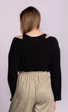 Pink Martini | Dottie Top | Black