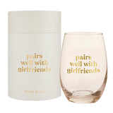 Santa Barbara Studio | Stemless Wine Glass