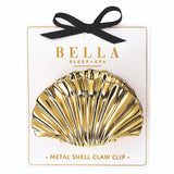 Bella Sleep + Spa | Gold Shell Claw Clip