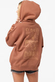 O'Neill | Chore Break Oversized Hoodie | Carob Brown