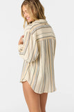 O'Neill | Leni Stripe Relaxed Long Sleeve Top | Tapioca